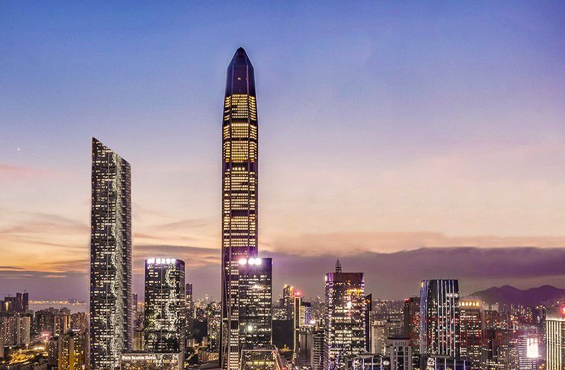 平安金融中心 整层出租 可分租