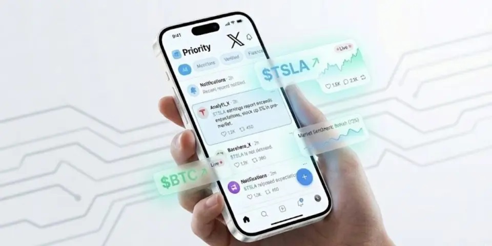 然而:这项功能的想象空间远不止于此。在Bier分享的功能示意截图中,一个细节引爆了整个加密社区的猜想:在资产信息卡片上,赫然出现了“买入”(Buy)和“卖出”(Sell)按钮。尽管官方并未明确说明这将如何运作——是X平台自建交易系统,还是通过API路由到第三方交易所,但这无疑是迄今为止最强烈的信号,表明马斯克正计划将加密货币交易直接整合到拥有近7亿全球用户的X平台中 此举被视为马斯克打造“万能应用”(Everything App)宏伟蓝图的关键一步。近年来,X平台已在美国约二十多个州悄悄获得了资金传输许可证,为其推出支付和金融服务铺平了道路。从“X Money”数字钱包到与Visa的合作意向,再到如今呼之欲出的“Smart Cashtags”,一条清晰的金融化路径已然显现 有趣的是:这项利好消息的发布时机颇为微妙。就在前一天,Bier因一则暗示将限制高活跃用户互动频率的已删除帖子,引发了“加密推特”(Crypto Twitter)社群的强烈反弹。许多人担心此举会扼杀社群的有机讨论和信息传播效率。因此,“Smart Cashtags”的发布,也被部分人解读为安抚社群、重申X对金融内容创作者友好姿态的策略之举