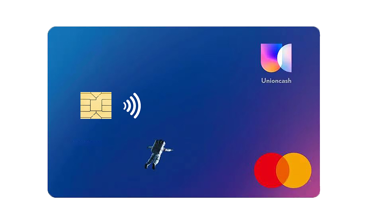 万事达U卡 Union Cash 申请 万事达U卡 Union Cash 正面