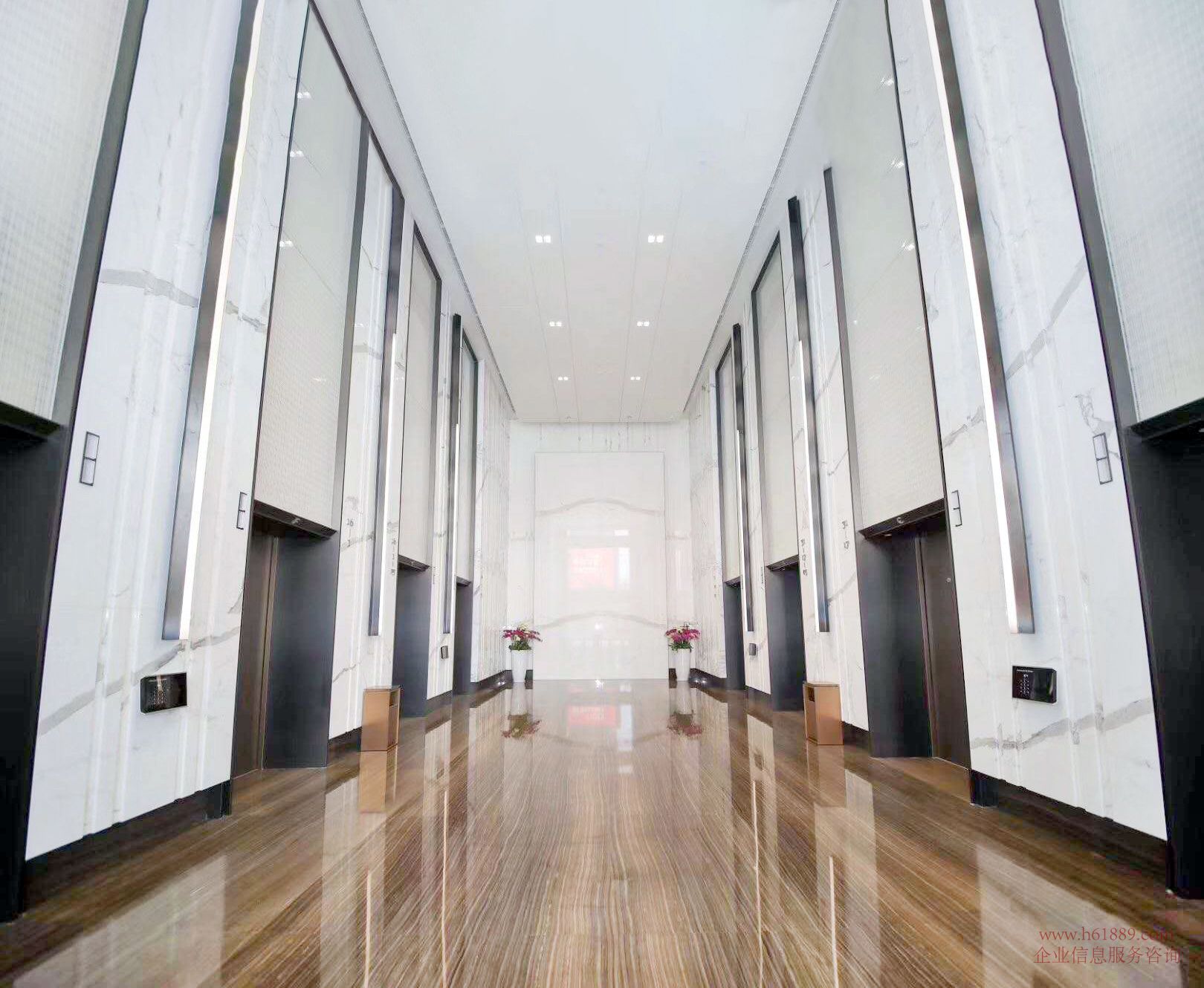 京地大厦 岗厦地铁站 D出入口 地铁1号线【罗宝线】地铁10号线【坂田线】出租 一楼电梯厅图片